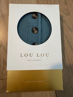 Lou Lou & Company Blue Knotted Gown